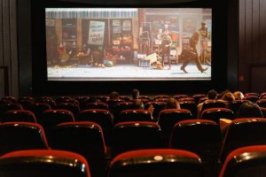 Interiors of a cinema